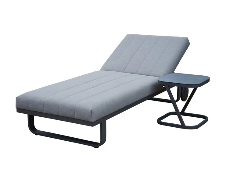 Fabric Single Chaise Lounge